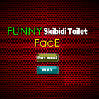Funny Skibidi Toilet Face