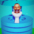 Helix Skibidi Toilet Jump